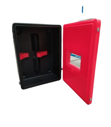 COFRE, ARMARIO, CAJÓN DE EXTINTOR DOBLE 6/9 KG CON VENTANA