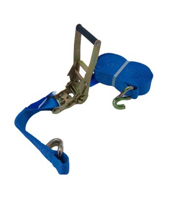 CONJUNTO DE AMARRE 9 m. CINTA CON TENSOR DE DOBLE SEGURIDAD