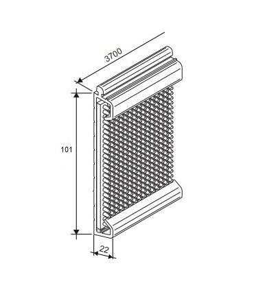 FALDILLA, FALDÓN, BORDE LATERAL ANTISPRAY