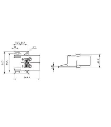 CONECTOR ENCHUFE,CLAVIJA BATERIA DE TRACCION CABLE DE CARGA CARRETILLA ELEVADORA HEMBRA  PROCONECT