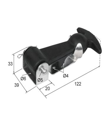 ENGANCHE, CIERRE ESTAMPADO DE CAPÓ