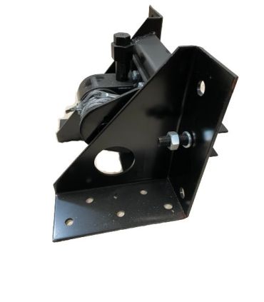 SOPORTE DE RUEDA CON TORNO CABRESTANTE