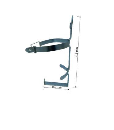 SOPORTE PARA EXTINTOR DE INTERIOR DE CABINA DE 6 KG