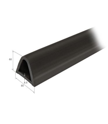 BANDA DELTA H80, TOPE DE GOMA FLEXIBLE