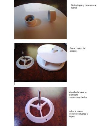 AIREADOR VENTILADOR EXTRACTOR ROTATIVO DE AIRE PARA TECHO