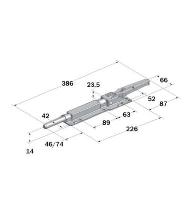 CERROJO DE CARTOLA CON BLOQUEO DE SEGURIDAD