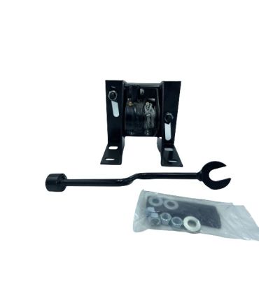 SOPORTE DE RUEDA PORTA RUEDA HEXAGONAL CON MANIVELA