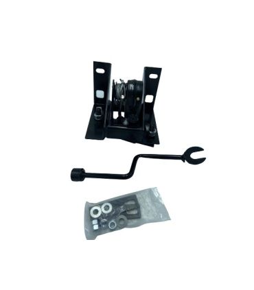 SOPORTE DE RUEDA PORTA RUEDA HEXAGONAL CON MANIVELA