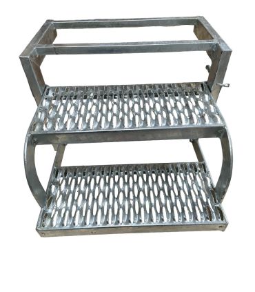 ESCALERA ESCAMOTEABLE DE 2 PELDAÑOS