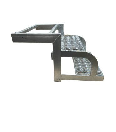 ESCALERA ESCAMOTEABLE DE 2 PELDAÑOS