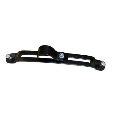 BRIDA, SOPORTE DE ALETA, SOPORTE GUARDABARROS NEGRO REGULABLE ACERO