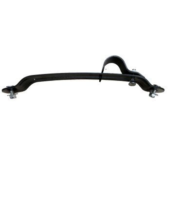 BRIDA, SOPORTE DE ALETA, SOPORTE GUARDABARROS NEGRO REGULABLE ACERO