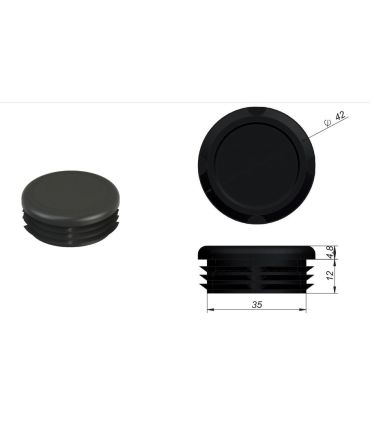 TAPÓN PARA EL TUBO QUE HACE DE SOPORTE DEL GUARDABARROS.