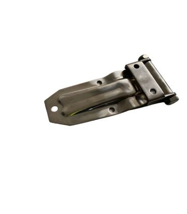 BISAGRA ACODADA NERVIO ANCHO ACERO INOXIDABLE