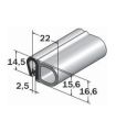 CLIP ARMADO EPDM, TUBO CELULAR EPDM