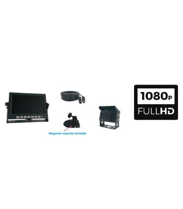 KIT CÁMARA MARCHA ATRÁS FULL HD CON CABLE