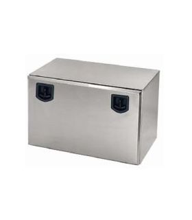 CAJÓN LISO MATE ACERO INOX 2 CIERRES DE PLÁSTICO 1000x500x500 BAWER