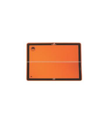 PANEL A.D.R. NEUTRO NARANJA CON BISAGRA METÁLICA HORIZONTAL