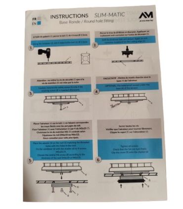 AIREADOR ROTATIVO SLIM-MATIC NEGRO