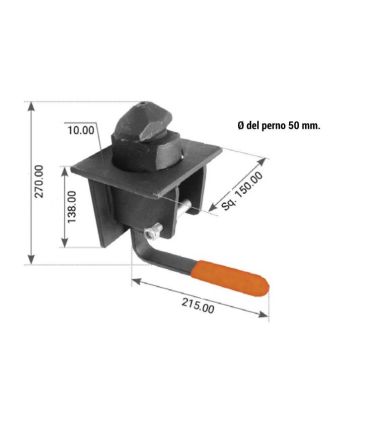 TWIST LOCK DE PALANCA