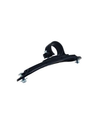 BRIDA SOPORTE GUARDABARROS REGULABLE Ø54 PLÁSTICO