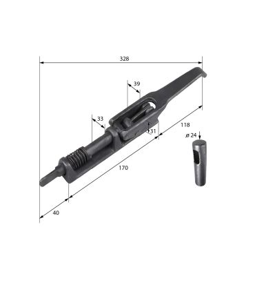 CIERRE DE MUELLE INVERTIDO