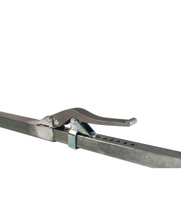 BARRA TELESCÓPICA DE ACERO CON MUELLE ERGO BAR