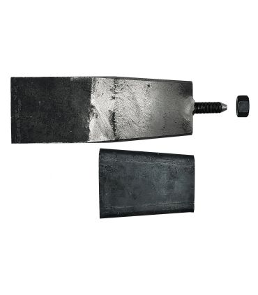 CUÑA DE LLANTA CON TORNILLO PARA PILAR DE 120x25