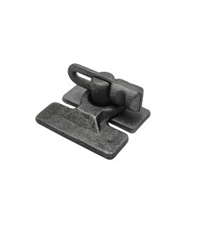 CIERRE ALEMÁN PEQUEÑO ACERO BRUTO