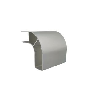 PERFIL VERTICAL DE ALUMINIO ANODIZADO DE 0,1 m