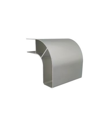 PERFIL VERTICAL DE ALUMINIO ANODIZADO DE 0,1 m