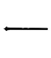 TUBO PARA ALETA NEGRO BASE REDONDA RECTO 750 mm