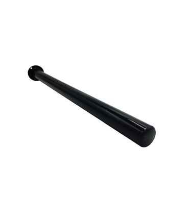 TUBO PARA ALETA NEGRO BASE REDONDA RECTO 665 mm