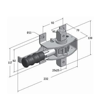 TENSOR DE LONA CON SEGURIDAD