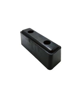 TOPE DE CAUCHO DE 245x80x90 mm.