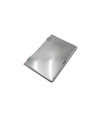 PANEL A.D.R. NEUTRO V11 CON NIDO DE ABEJA NARANJA PLEGADO VERTICAL