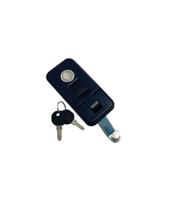 CIERRE, CERRADURA DE PRESIÓN DE 80 X 35 mm. CON LLAVE