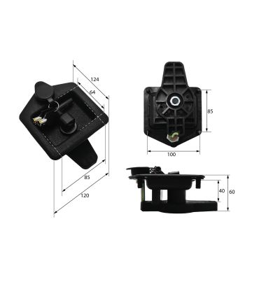 CIERRE DE PLÁSTICO PARA CAJÓN DE HERRAMIENTAS
