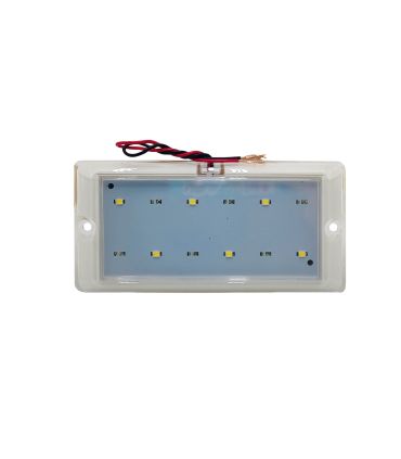 PLAFÓN RECTANGULAR LED 270 LÚMENES 12 V