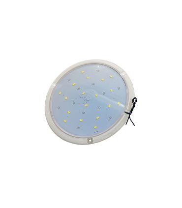 PLAFÓN REDONDO DE LED Ø19,5 cm. 800 LÚMENES 12/24 V.