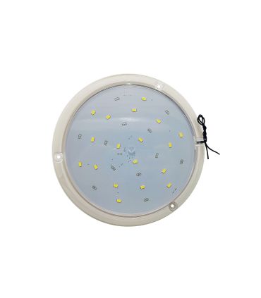 PLAFÓN REDONDO DE LED Ø19,5 cm. 800 LÚMENES 12/24 V.