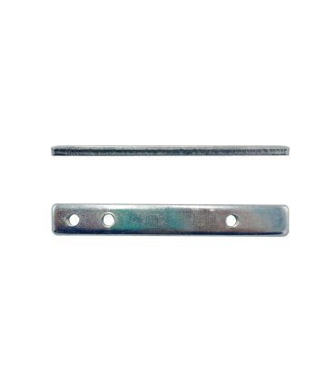 PLETINA DE 3 AGUJEROS ROSCADOS