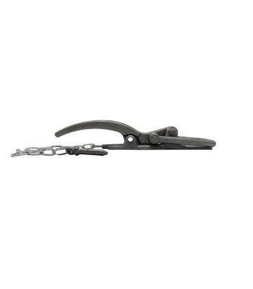 CIERRE CON SEGURO GRANDE ACERO BRUTO