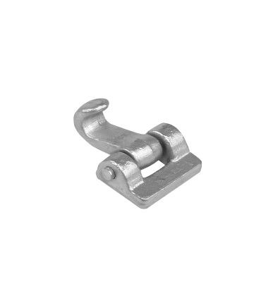 UÑA ARTICULADA CORTA ACERO BRUTO