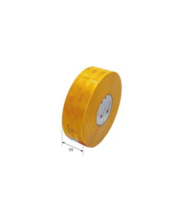 CINTA REFLECTANTE ADHESIVA V23 AMARILLA MARCA 3M