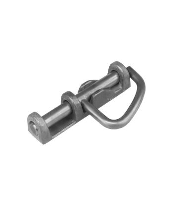 CERROJO BASE ALUMINIO MANGO INOXIDABLE