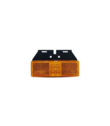 LUZ PILOTO DE GALIBO POSICIÓN LATERAL ÁMBAR CON SOPORTE EN L