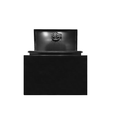 CAJÓN ACERO CINCADO NEGRO 1 CIERRE 500x350x400 BAWER