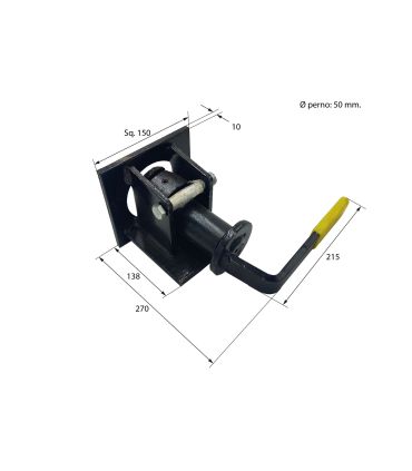 TWIST LOCK DE PALANCA