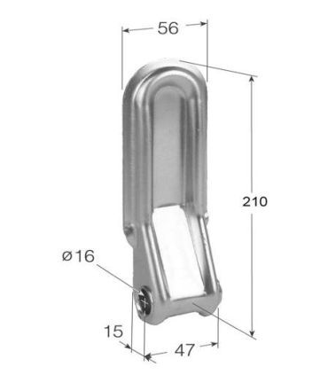HEMBRA DE BISAGRA ESTAMPADA DE 220